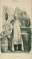 Pulque -säljaren